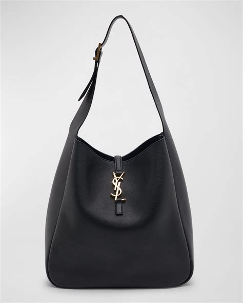 dalle 7 alle 5 ysl|SAINT LAURENT Le 5 à 7 large leather shoulder bag .